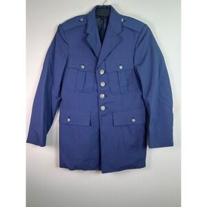 Vintage US Air Force USAF Service Dress Blue‎ Uniform Jacket Tunic Mens 38R